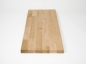 Preview: Wall Shelf Oak Select Natur A/B 26 mm, finger joint lamella, untreated